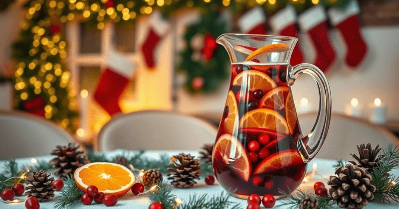 christmas sangria