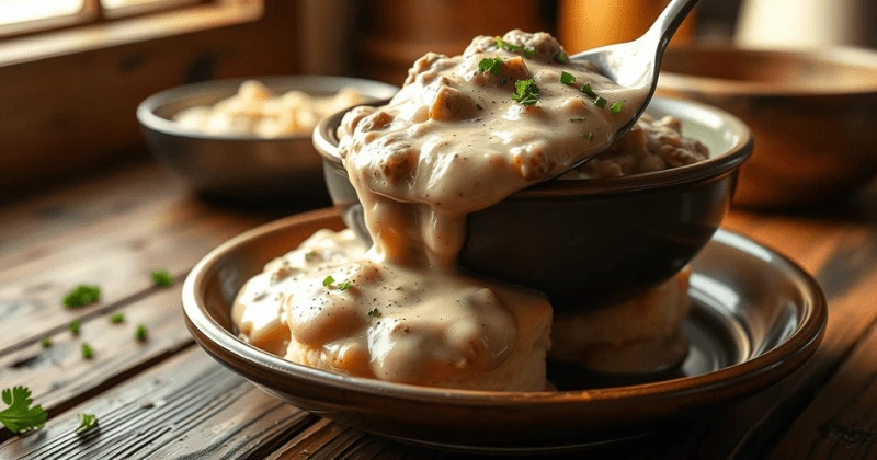 sausage gravy recipe